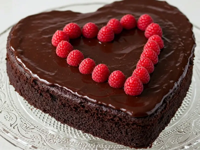 gâteau coeur​