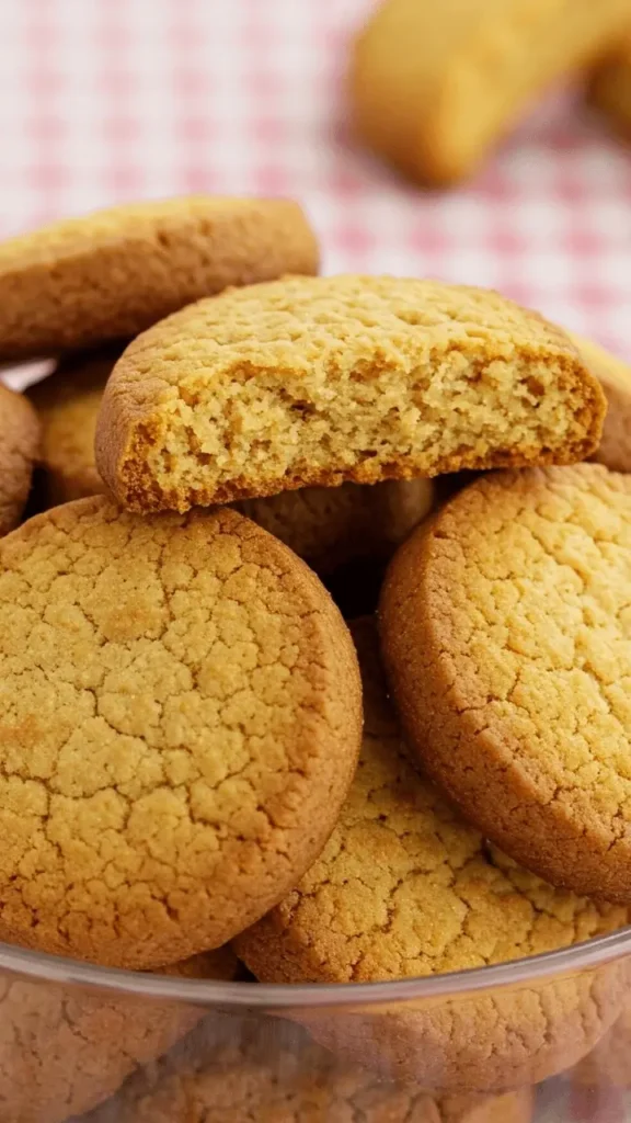 Variations de gâteau sablé : nature, aux pépites de chocolat, aux zestes de citron et aux amandes, joliment présentées.